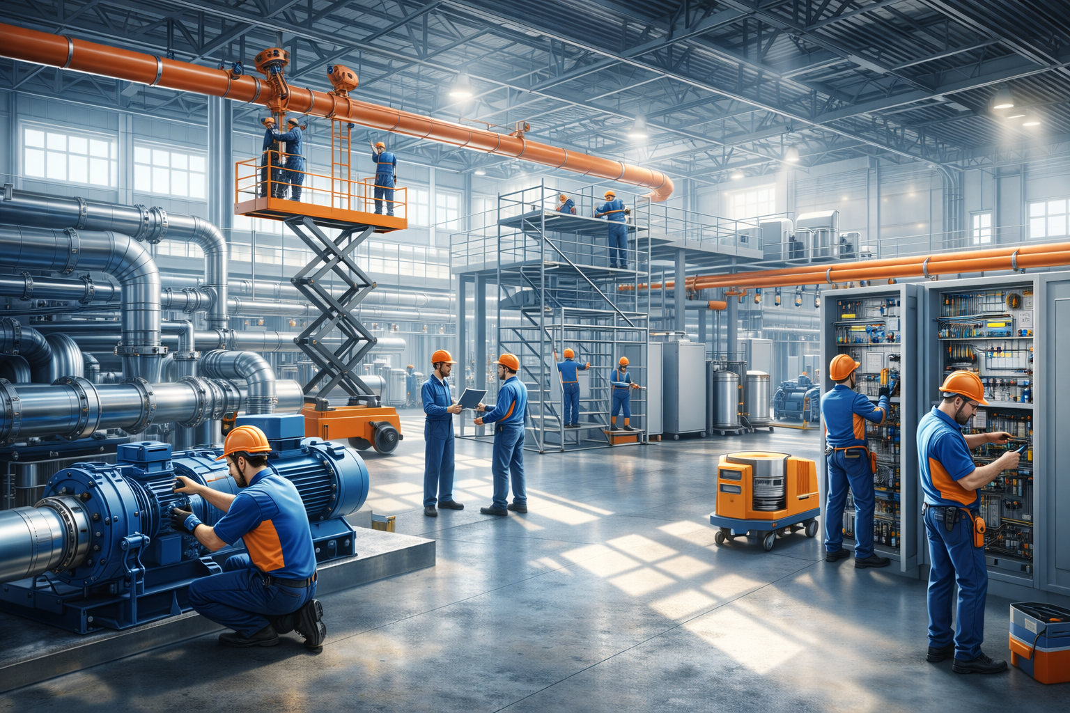 DỊCH VỤ BẢO TRÌ, CẢI TẠO SỬA CHỮA CÔNG NGHIỆP